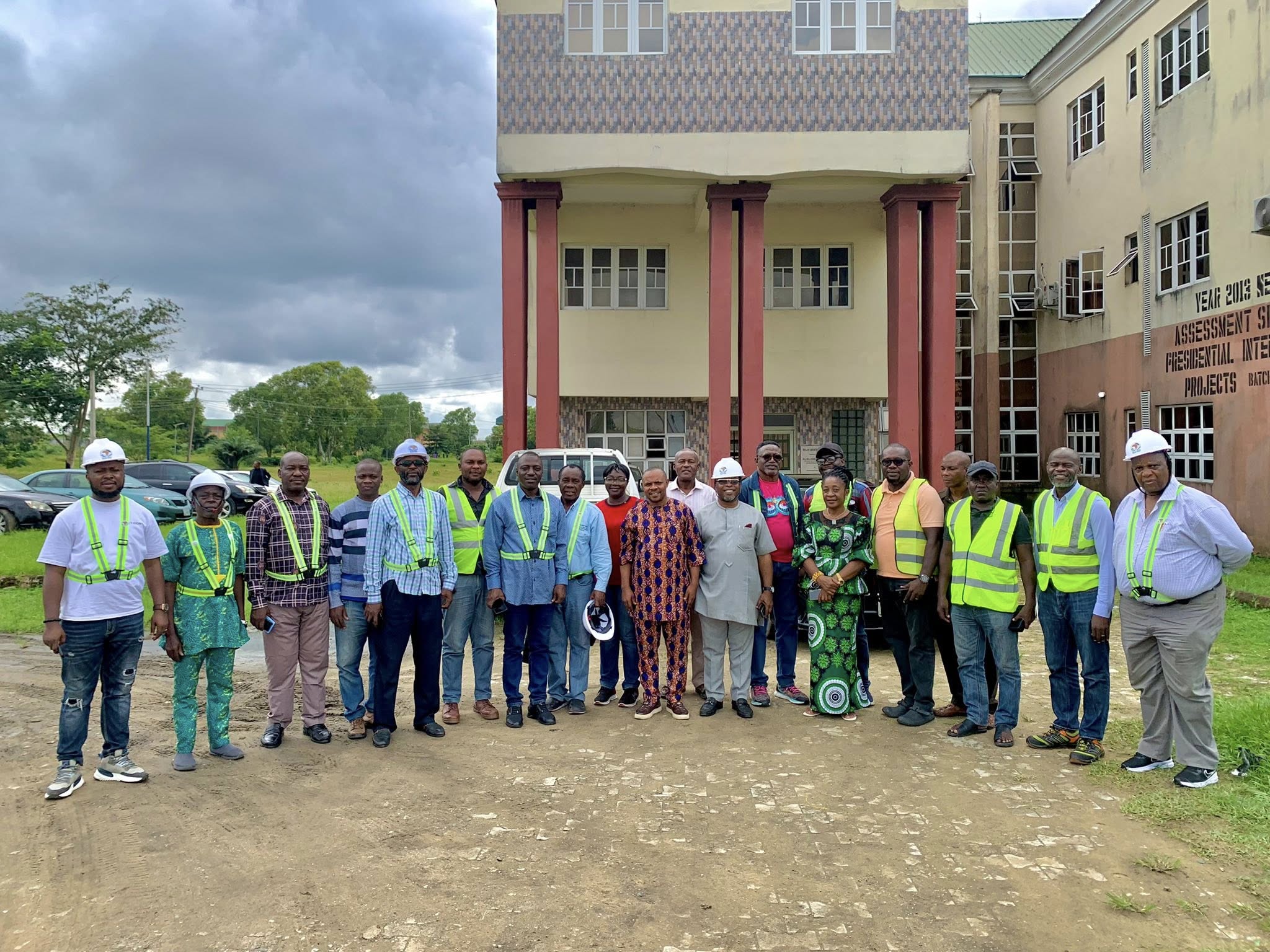 Cross-section of the EIA team