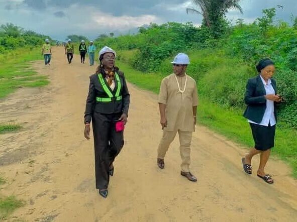 Entrance to the Project Site