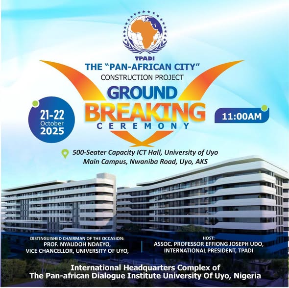 TPADI Flags Off Construction of Pan-African City at University of Uyo