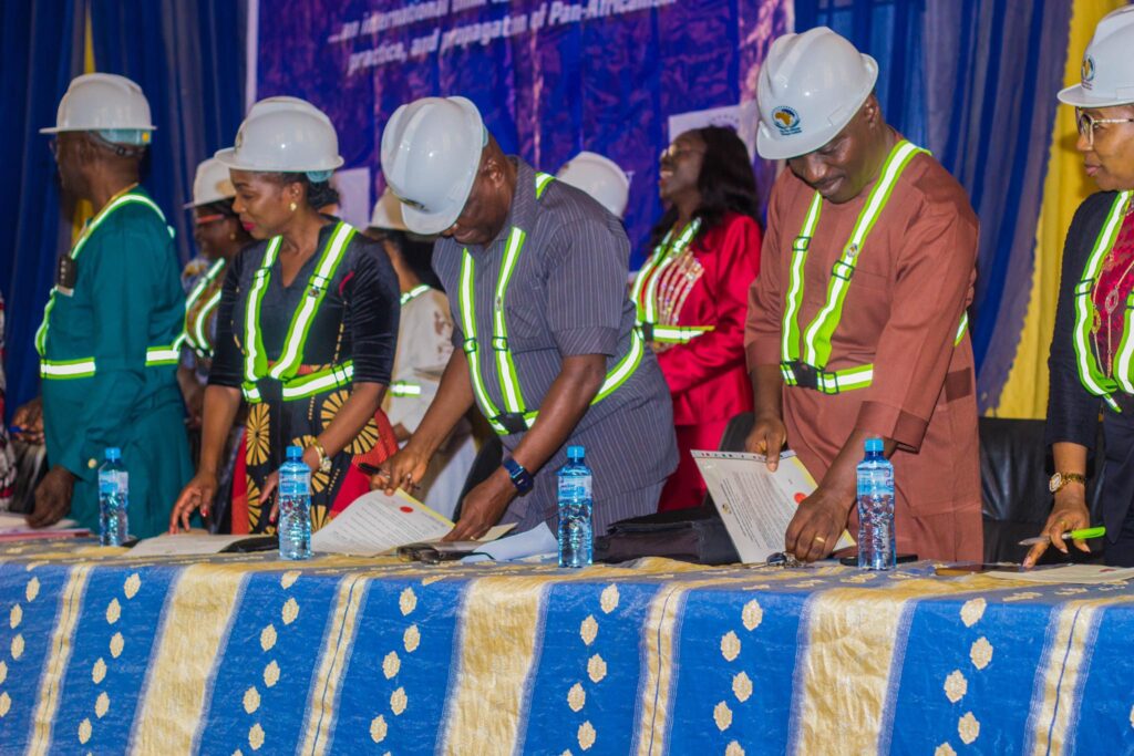 Project Moves Forward as Contractors Sign Contract for the Pan-African City Development