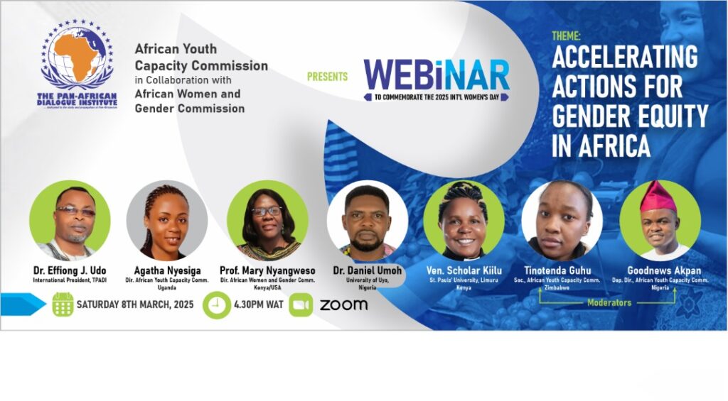 Webinar Recap: Webinar on Accelerating Actions for Gender Equity in Africa