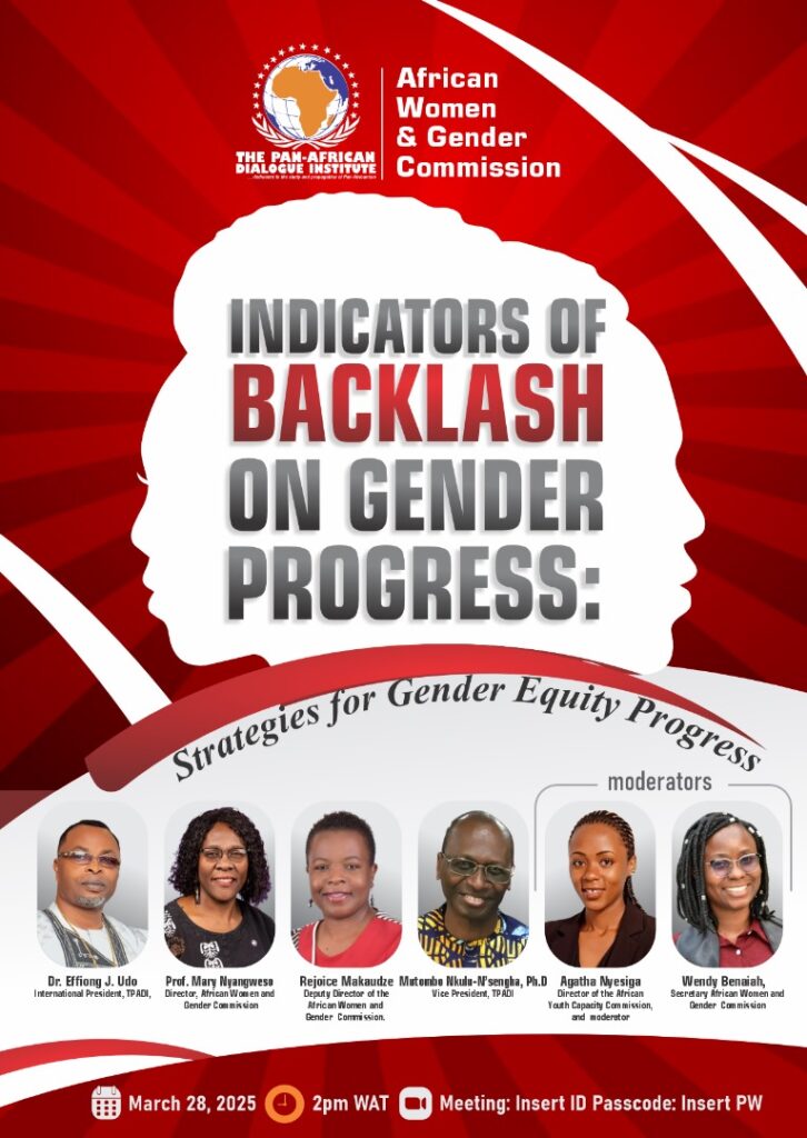   Webinar  Recap: Indicators of Backlash on Gender Progress — Strategies for Gender Equity Advancement