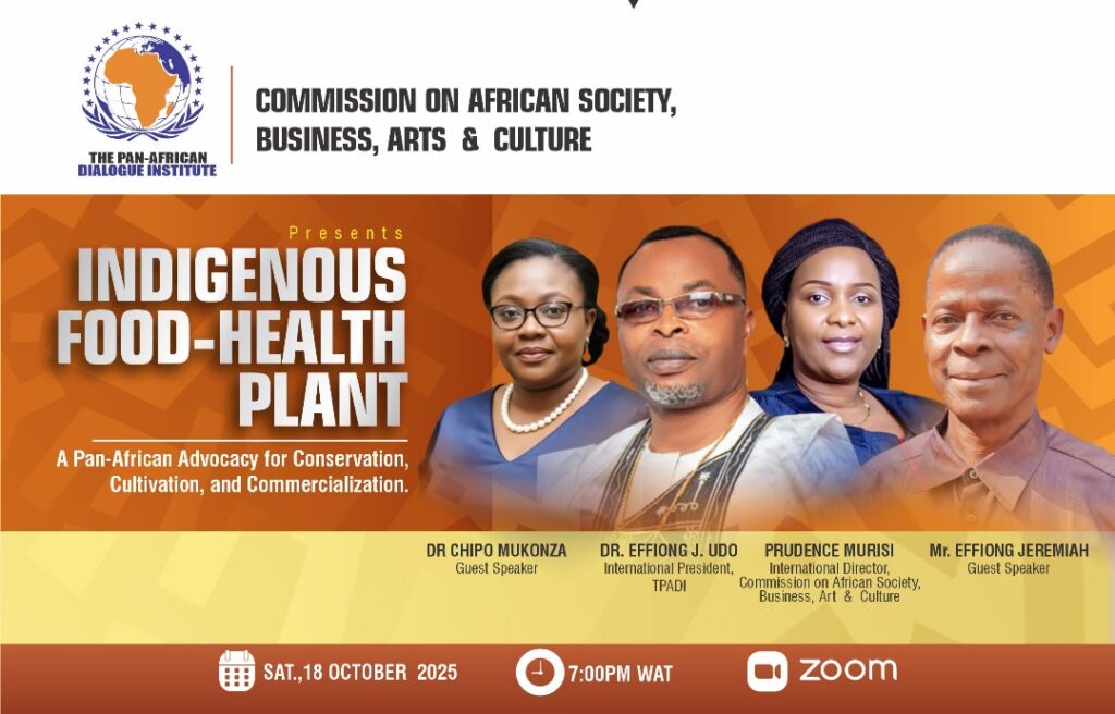 Webinar Recap: Indigenous Food–Health Plants — A Pan-African Call for Conservation, Cultivation, and Commercialization