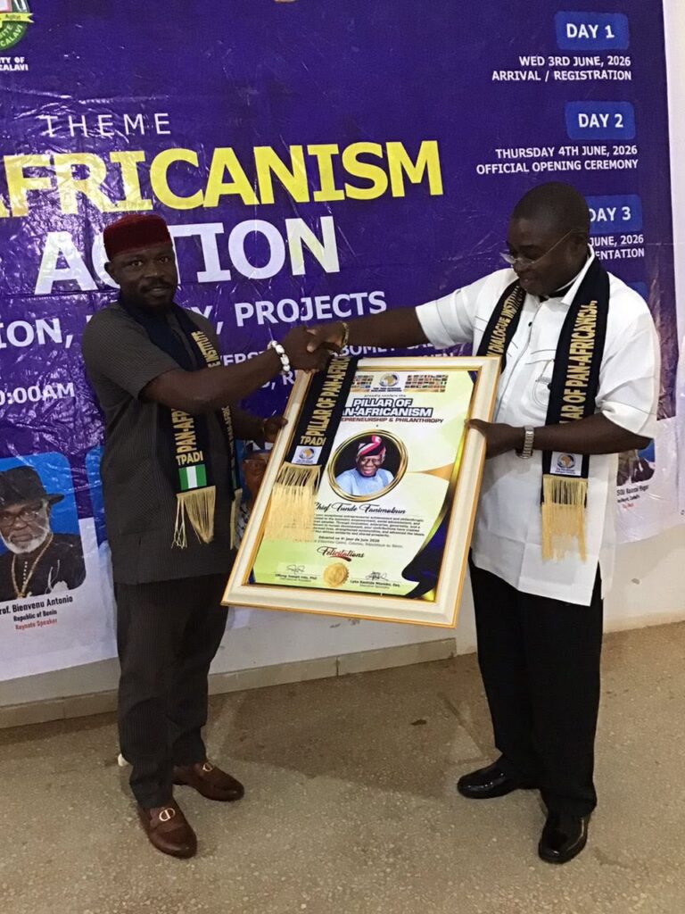 Pan-Africanism of Icon Award