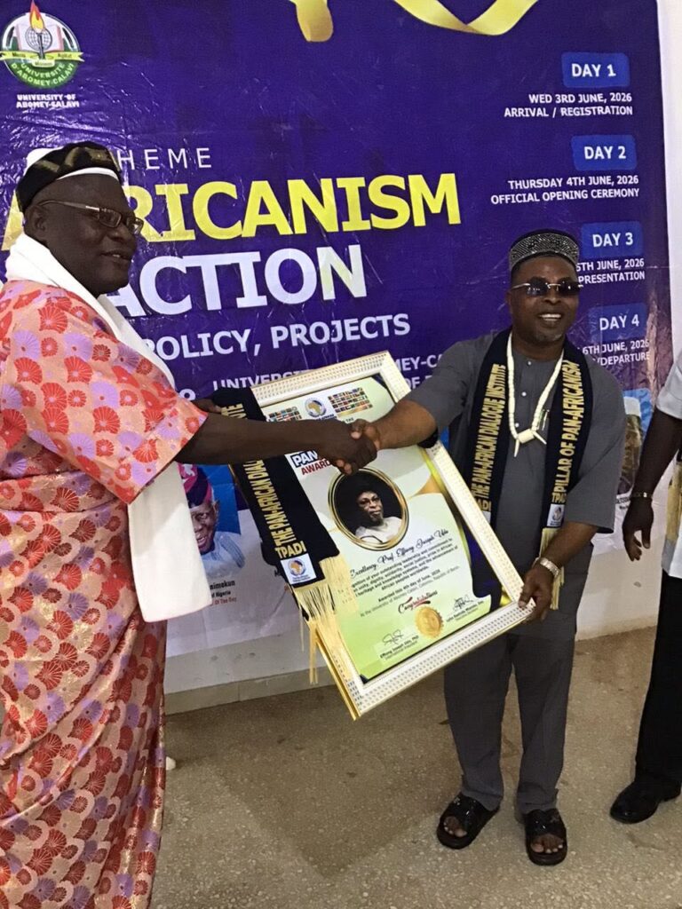 Pan-Africanism of Icon Award